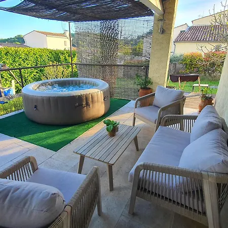 別荘 La Pastourelle 6 Couchages Au Calme フォルカルキエ